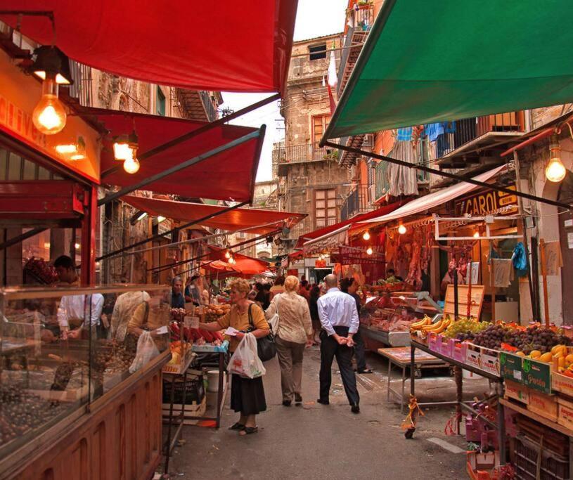 Casetta Poli- Appartamento Con Terrazza - Centro Storico Παλέρμο Εξωτερικό φωτογραφία